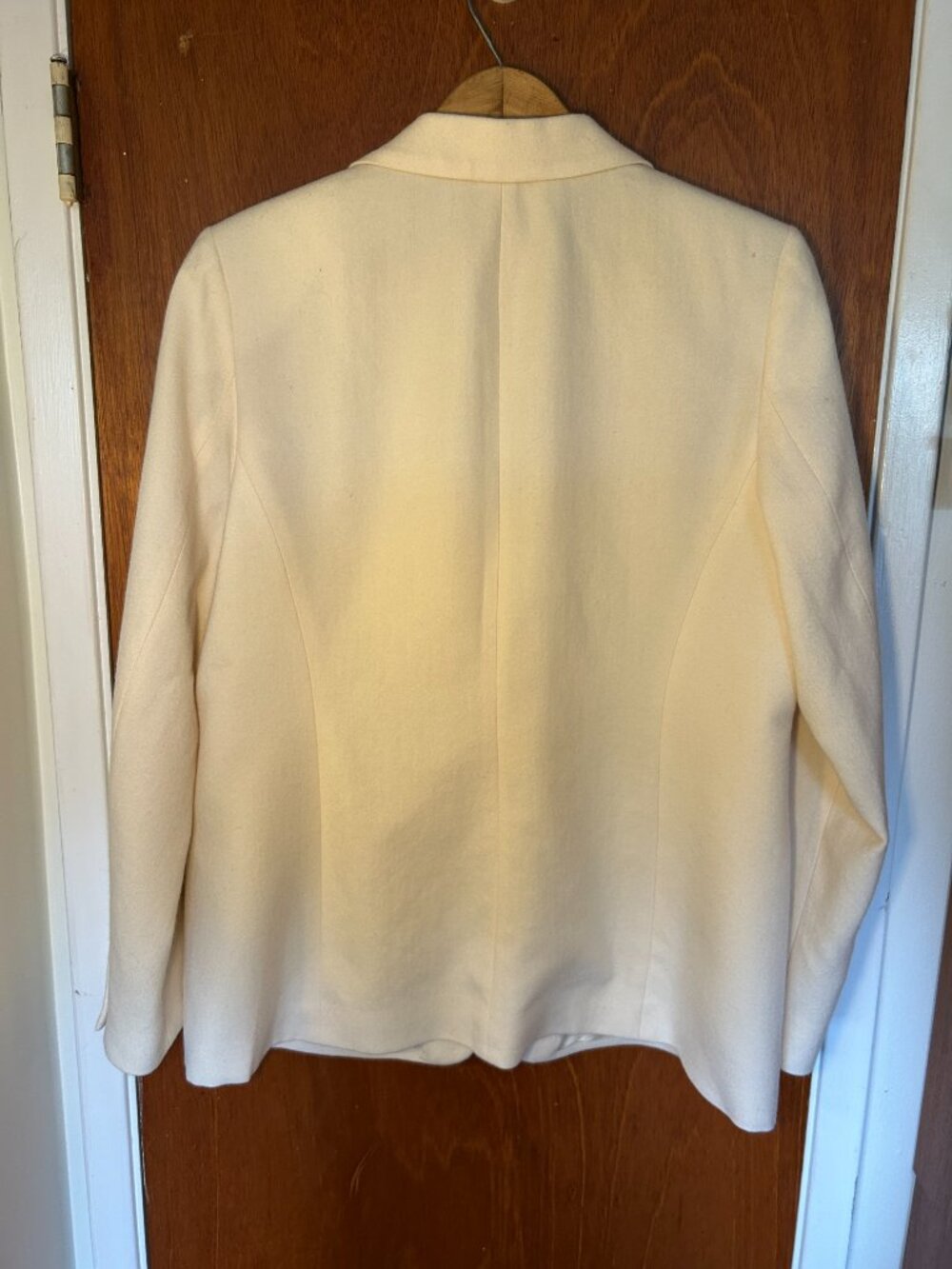 Vintage Pendleton 100% Virgin Wool Blazer - Winter White - Picture 16 of 16